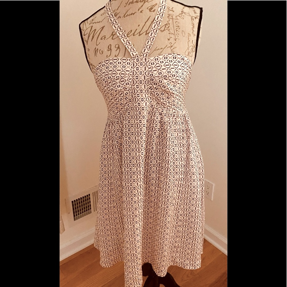 Madewell Sundress Halter neck tie